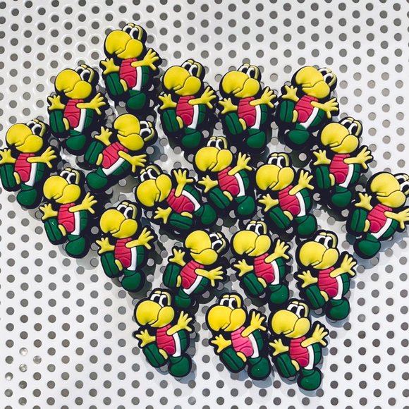 Lot of 20 Super Mario Character Shoe Charms + FREE Gift w/ALL orders (HYB018-16) - Picture 1 of 2